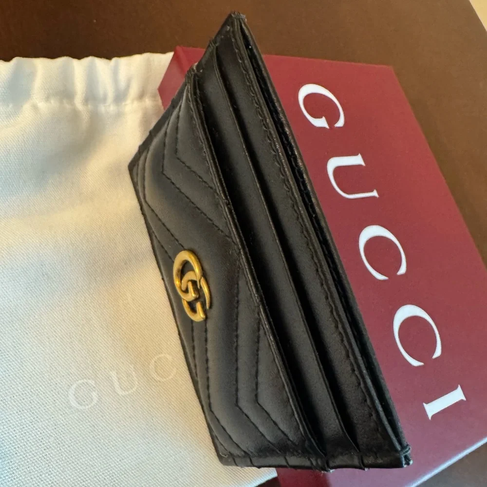 GG Marmont Card Case - Picture 2 of 5